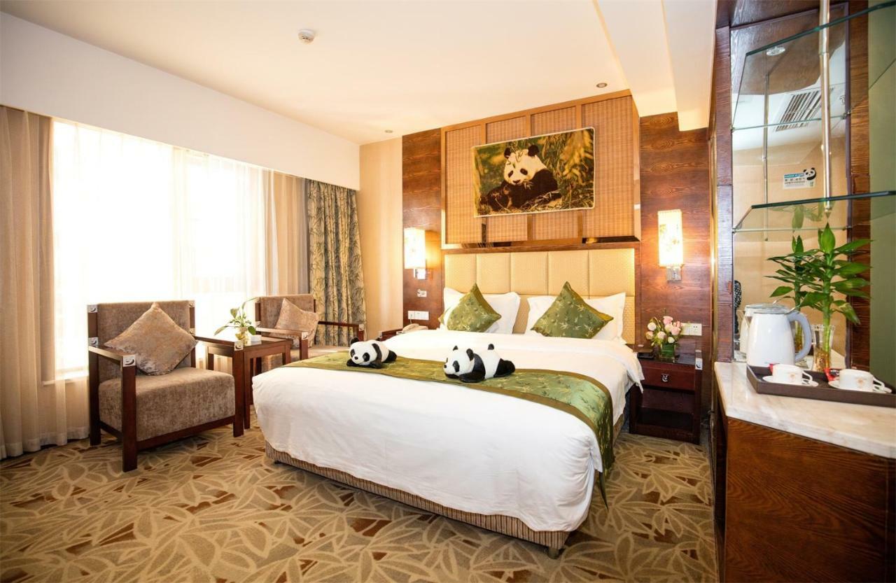 Chengdu Panda Prince Culture Hotel Luaran gambar