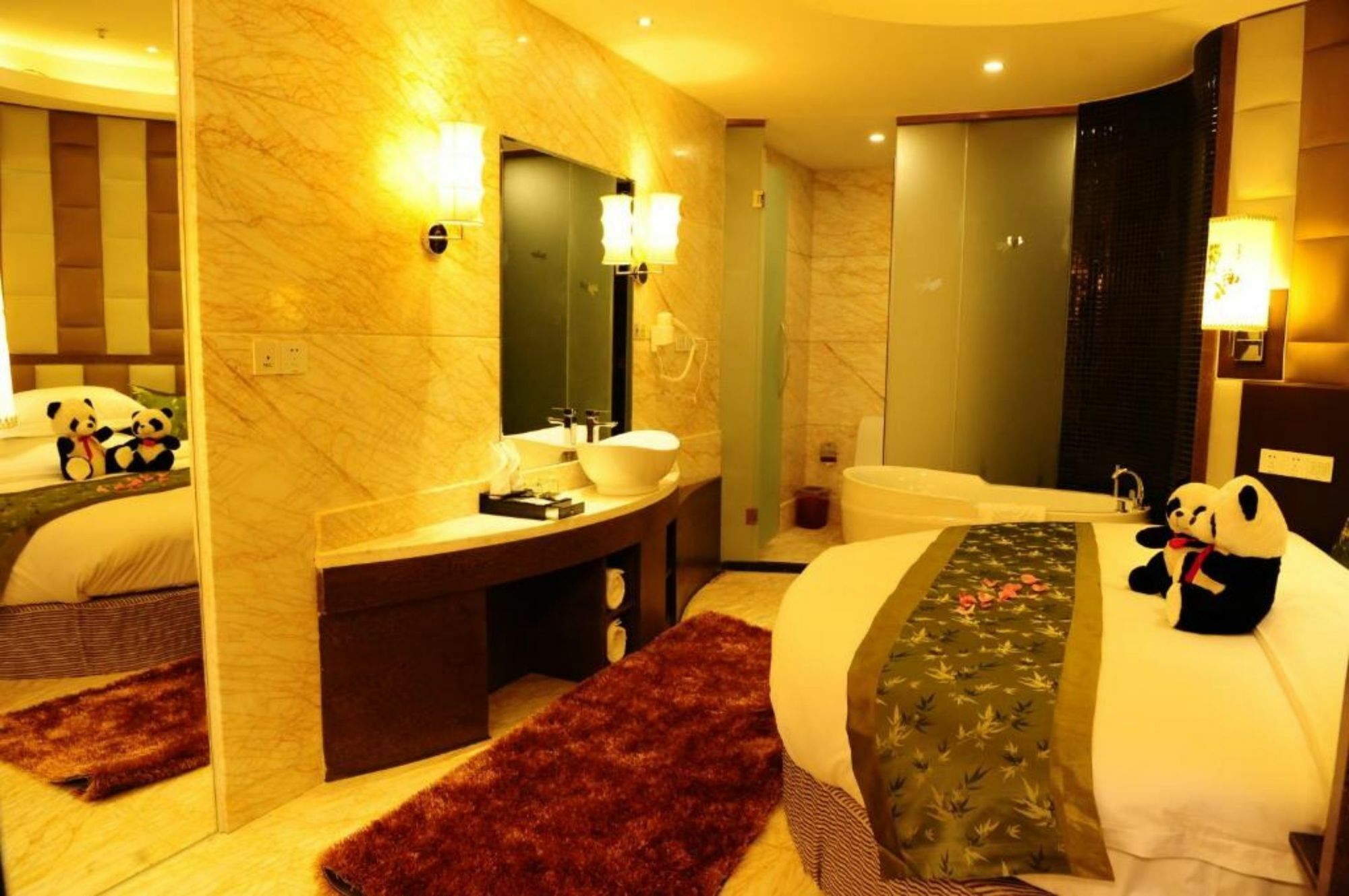 Chengdu Panda Prince Culture Hotel Luaran gambar