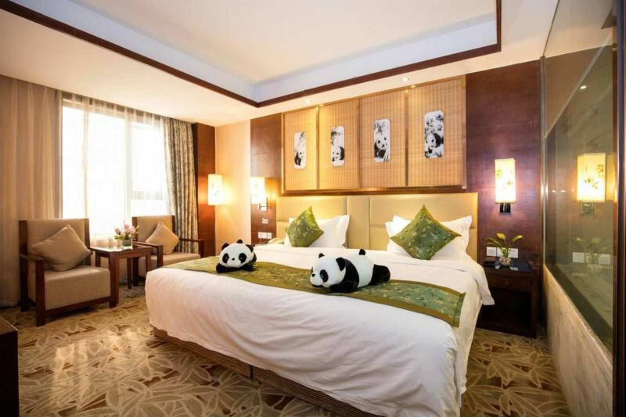 Chengdu Panda Prince Culture Hotel Luaran gambar