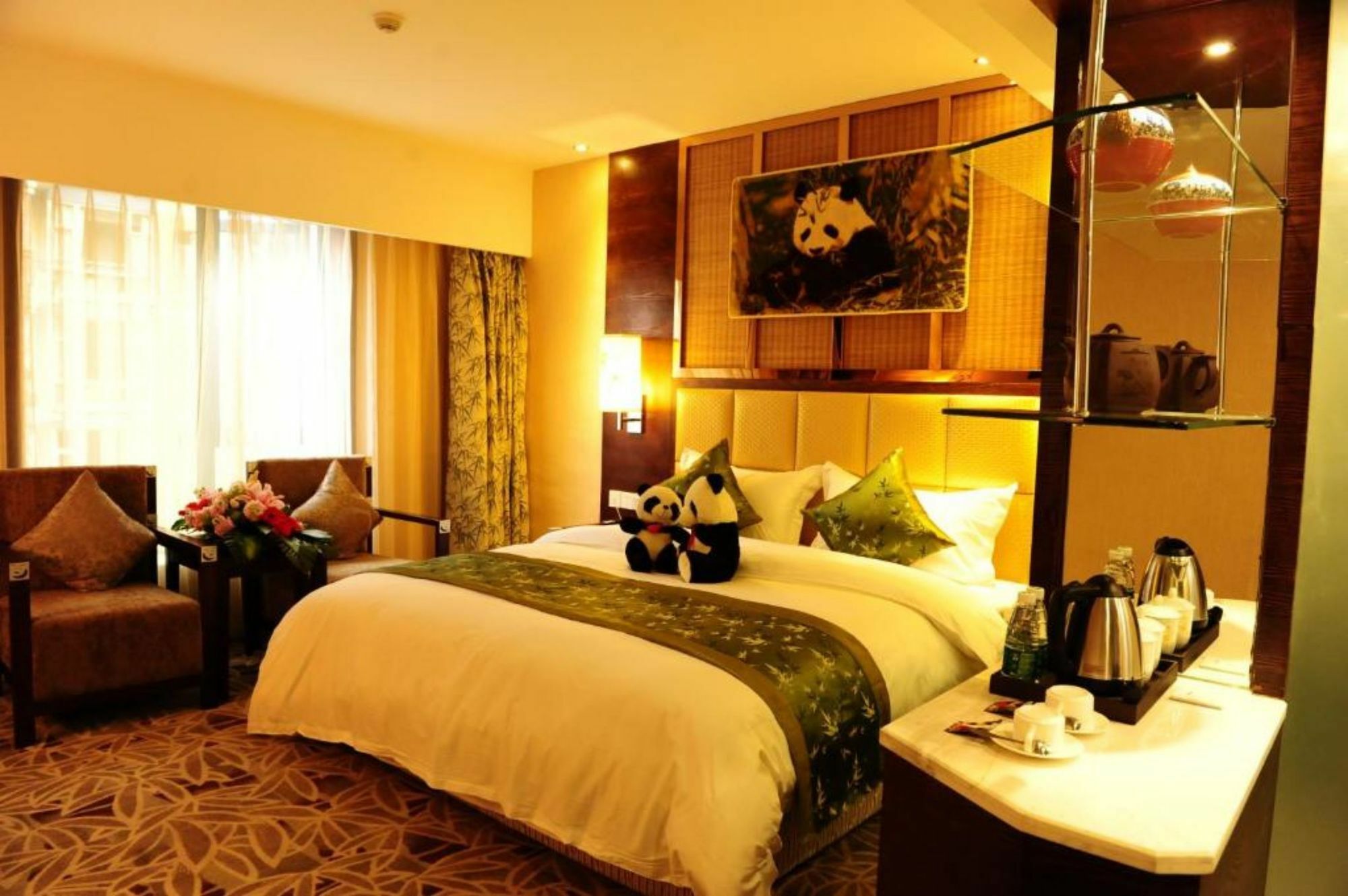 Chengdu Panda Prince Culture Hotel Luaran gambar